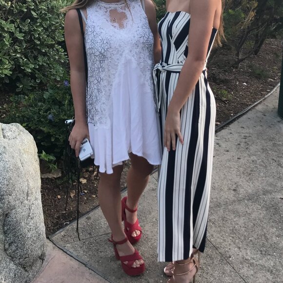 HM Striped Strapless Pant Romper - Picture 6 of 6